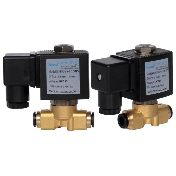 solenoid flow control valve brass 10 bar 145 psi pressure free mounting