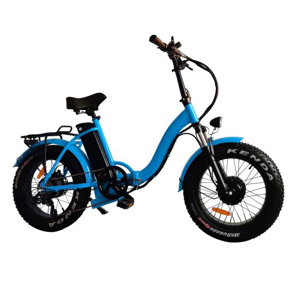 Beach Cruiser Electric Folding Fat Tire Bike Battery Cycle Fat Tyre Ebikes