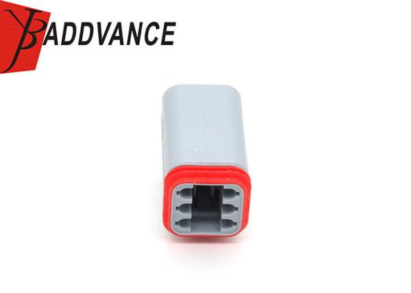 934454102 6 Pin Female Waterproof Automotive Connectors com selo reduzido do diâmetro