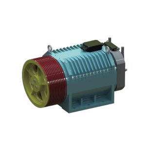 ZFN450 S Dia 480mm Машина для тяги лифта Lift PM Motor Traction Type Лифт главный двигатель