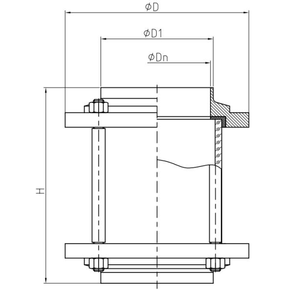Стекло видимости нержавеющей стали танка гигиеническое фармацевтическое