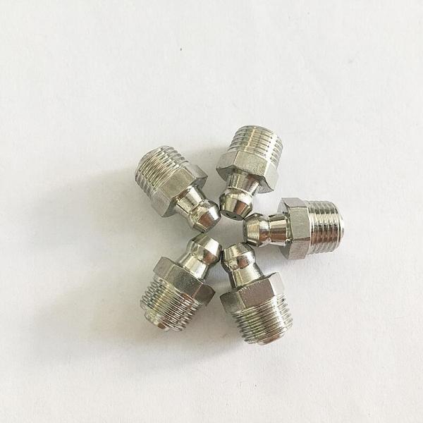 45 90 Degree Angled Grease Nipple Iron Nickel Straight Fitting Assortment Kits
