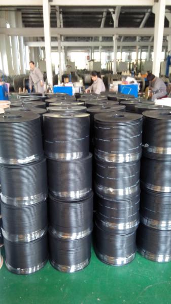 Coaxial Cable RG6 PVC Flame Retardant Jacket Standard Shield CATV Cable