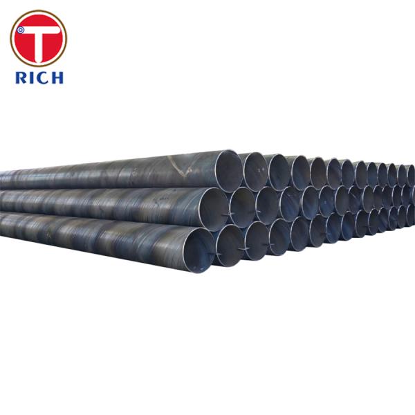 Q235JR SSAW Galvanized Carbon Steel Welded Pipe For Structural Field
