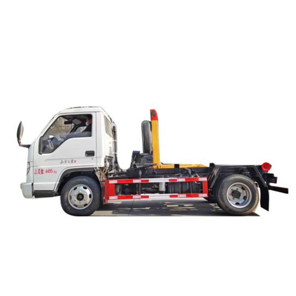 FORLAND 4x2 Garbage Compactor Trucks 5 Tons Euro 6 Emission Standard Manual Transmission