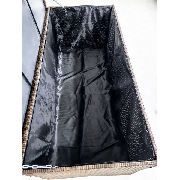 Factory Wholesale Hot Sale Outdoor Garden Big Size Rattan Storage Box