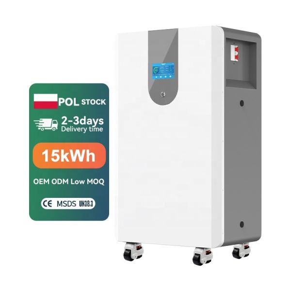 EU Deep Cycle 15KWh Lithium Ion Lifepo4 Split Hybrid Grid Connection Solar Home Energy Storage Battery System Built-in BMS