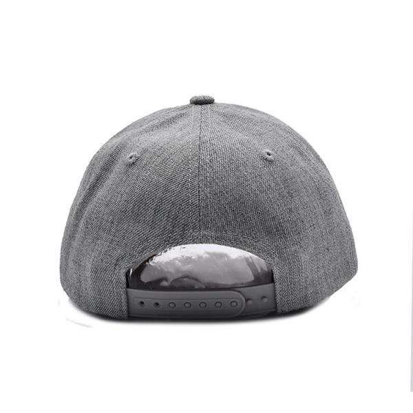 Suede 6 Panel Baseball Cap With Color Matching Stitching And Reinforced Seams