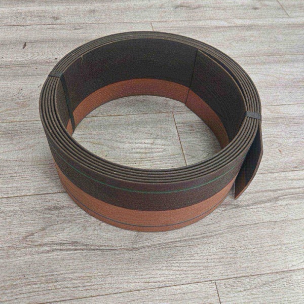 Brown Black Plastic Garden Edging  PVC 150mm Plastic Flower Bed Edging