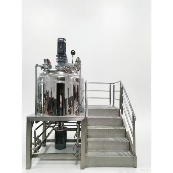 Stainless Steel Fixed Vacuum Emulsifying Machine 500L for Daily Chemical Product