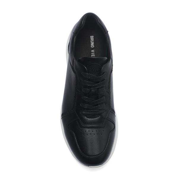 BRUNO VIERO Breathable anti odor Mens Leather Sneakers