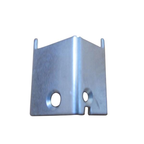 Brackets fixos de chapa de metal de alumínio e aço inoxidável com dobra profissional