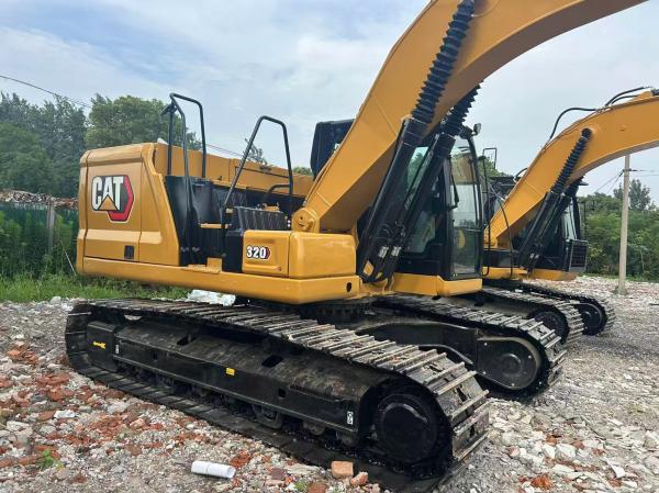 Used CAT 320 Crawler Excavator Transport Height 2.96 M 22.5 T