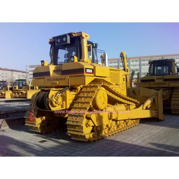 From China HBXG SD8N Logging Bulldozer with bulldozer winch with winch rope guide wire rope guide