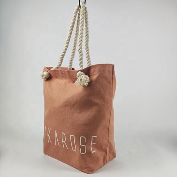 Supermarket Custom Printed Canvas Tote Bag for Business and Shopping in Plain Design