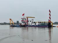 Dredger de sucção com profundidade máxima de dragagem de 14 m