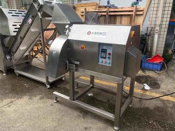 2000KG/H Industrial Meat Processing Machine Frozen Meat Cube Cutter