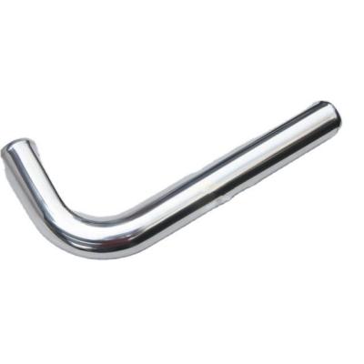 Atualize o seu Intercooler 1.8mm espessura tubo de entrada para o fluxo de ar ideal em dobrar 57MM ângulo reto em forma de L alumínio