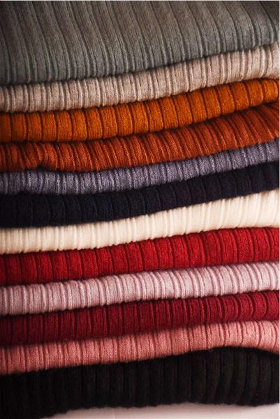 80% Viscose 20% Nylon Slim Fit V Neck Jumper Casual Multicolor Slim Fit Knitwear