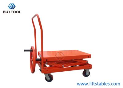 Triplicar-se Scissor a capacidade móvel da tabela de elevador hidráulico 770-Lb