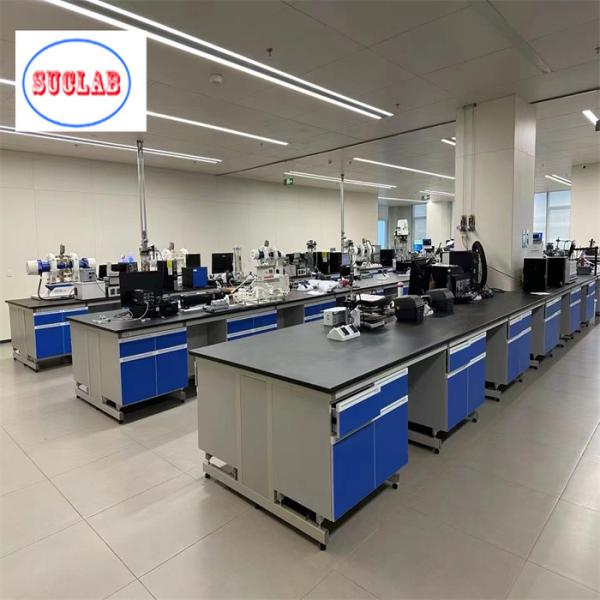 Laboratório de Química Bancada de Trabalho Malásia Aço laminado resistente ao fogo DTC105 DEG Engrenagens Resina Fenólica Top
