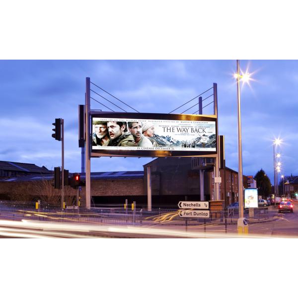 Kingvisionled 7500nits Outdoor LED Advertising Display SMD MBI5124 1920HZ Weather Proof