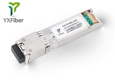 Módulo da relação 1550nm 80km 10G SFP+ da fibra ótica SFI