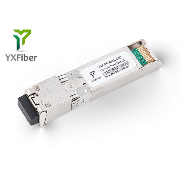 Fiber Optic SFI Interface 1550nm 80km 10G SFP+ Module