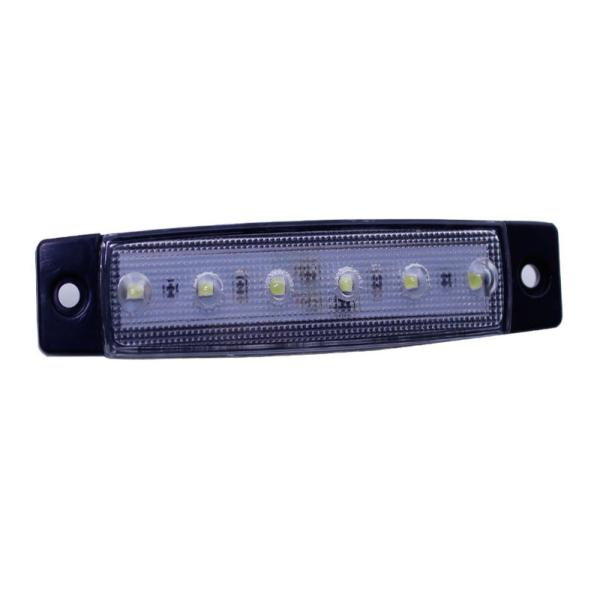 12V 6LED Slim Line Utility Strip Lights / Blue Shoreline Marine LED Strip Lights