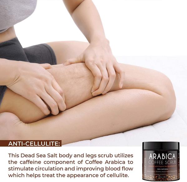 ODM 10oz Body Coffee Scrub Nourishing And Removes Dead Skin Cells