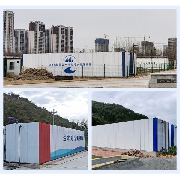 Carbon Steel Domestic Integrated Sewage Treatment Equipment Zhong Qiao Enlightenment