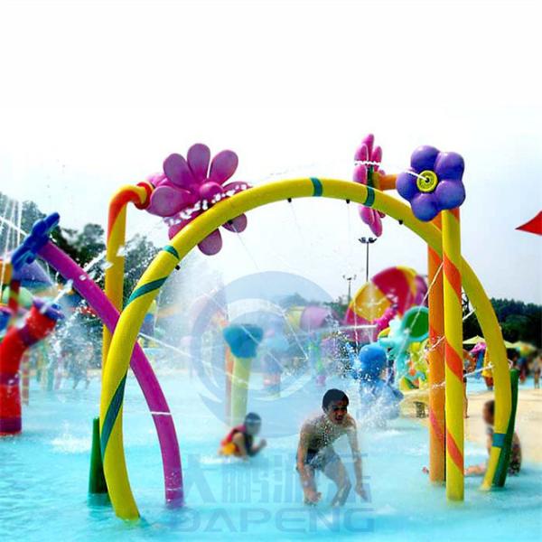 Заводы и пусковая площадка выплеска аквапарк стеклоткани серии цветка для детей