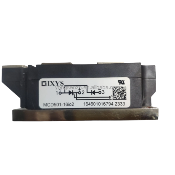 Quality Assured MCC501-16IO2 Thyristor SCR Module 985A 1600V 7-Pin for Industrial Control