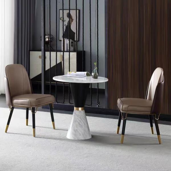 Marble Custom Coffee Table Iron Luxury Creative Table For Home Office