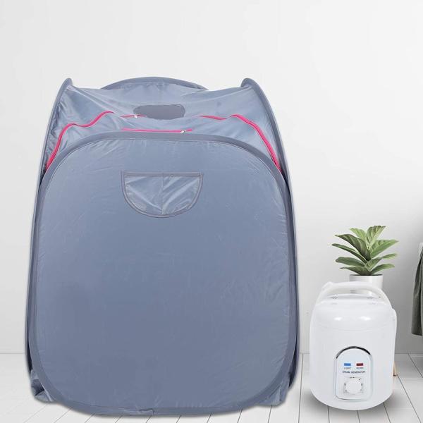 US EU Modern Popular Portable Folding Steam Sauna Room Lightweight Steam Sauna Personal Spa For Home Weight Loss Detox Relaxation