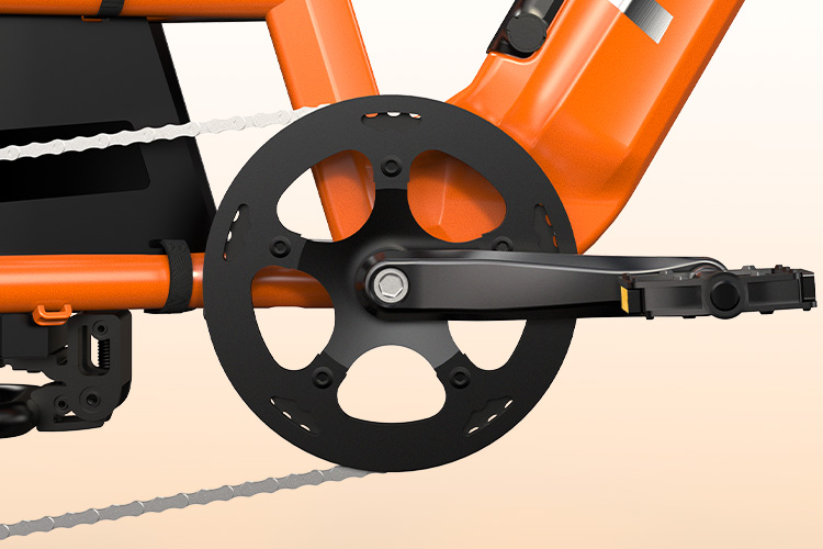 All in One E-Bike Kit Convert Your Cargo Bike Fat Tire Electric Drive System Long Range Touring Fat Tire Cargo E-Bike