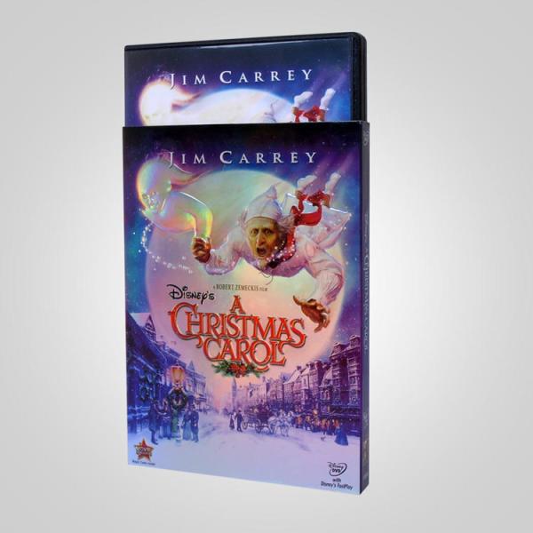 New Christmas Carol disney dvd movie children carton dvd with slipcover case free shipping