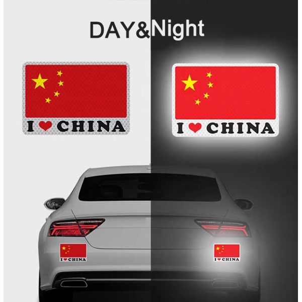 OEM 720 Dpi Car Reflective Sticker Decals Driver Safety Reminder For Truck