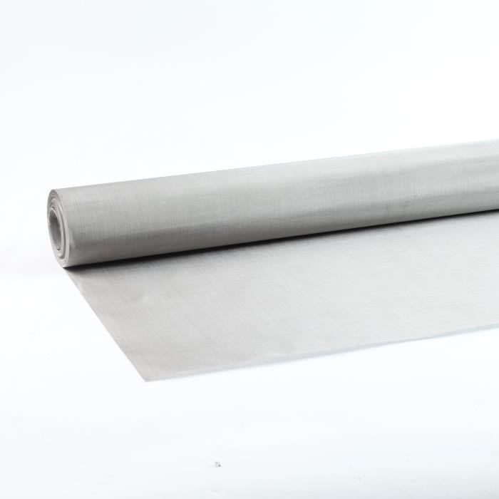 High Purity 316 Stainless Steel Woven Wire Mesh 300 Mesh High Flatness for Lab Sieving & Particle Inspection