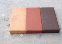 Plancher de paysage pavant l'argile moulé pavant la brique avec différentes couleurs