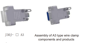 J30J Connector 15 Pins Aluminum Alloy Shell aerospace Standard GJB 101A-97 Rectangular Electrical Connector