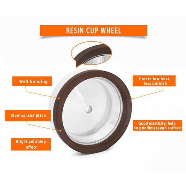 OEM Cbn Cup Wheel Diamond Abrasive Grinding Wheels For Glass Edging Machine