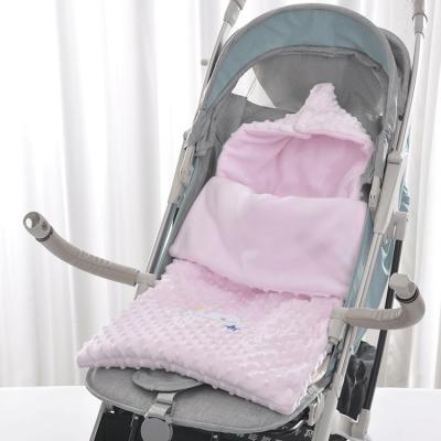 Newborn Baby Fleece Swaddle Blanket Fade Resistant Thick Warm Fleece Wrap