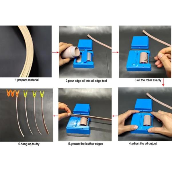 odm Glossy Leather Edge Paint faux leather edge finishing Filler