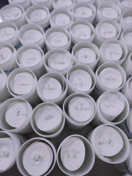 ODM Disposable Dry Wipes For Wet Wipes In Canister Manufacture Raw Material