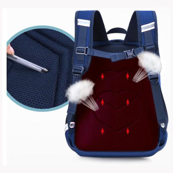 Grade 3-6 Cute Cartoon Odm Boy Kids School Bag Backpack