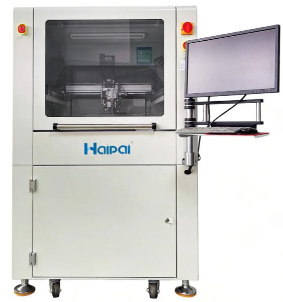 High Speed Dual Valve Selective Conformal Coating Machine With X Y Max Speed 800mm/s