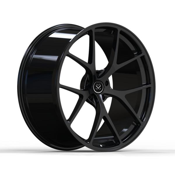 Monoblock Gloss Black Forged 22 Inch Wheels 5x114.3 For FX Alu Alloy