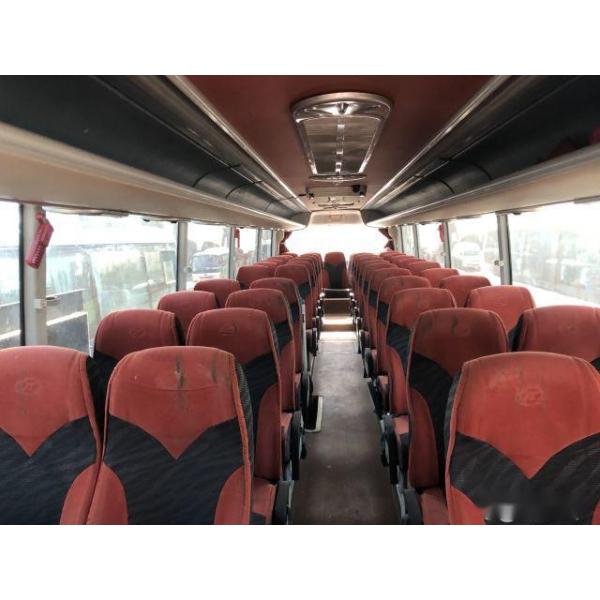 Используемые двойных дверей управления рулем левой стороны двигателя мест автобуса ZK6127 Yutong двойные стеклянные 50 задних