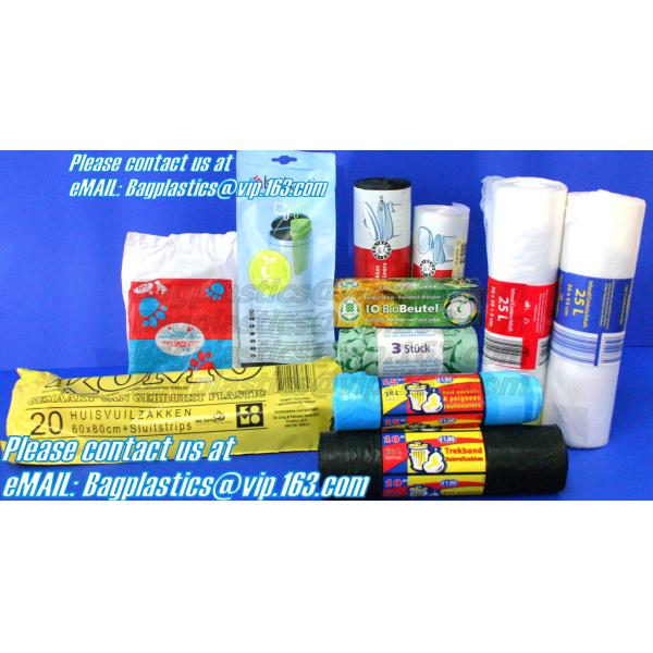 Gallon Trash Bags Small Garbage Bags Waste Basket Bin Liners Bags for Bathroom, Kitchen, Office, Home Bedroom,Car-Clear
